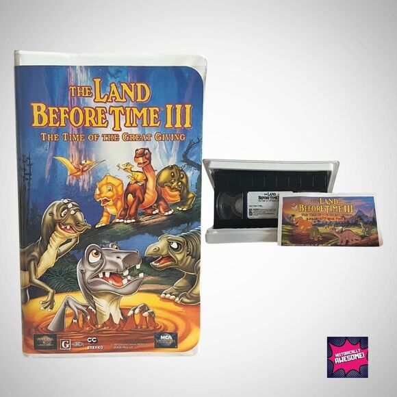 Land Before Time II and III VHS Clamshell - Factory Sealed and New Condition - Picture 5 of 5